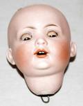 021302 BUPORIT GERMAN BISQUE DOLL HEAD 585G C 1910