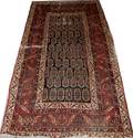 020207 PERSIAN DERGAZINE ORIENTAL RUG AS IS 7X4