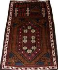 020229 BELUCHISTAN WOOL PRAYER RUG 3 6x5 6