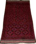 020228 BELUCHISTAN WOOL PRAYER RUG 46x26