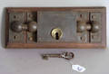Iron door lock