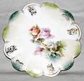 061312 R S PRUSSIA PORCELAIN CAKE PLATE C 1910