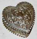 061327 BIGELOW KENNARD STERLING SILVER HEART BOX