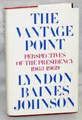 060189 LYNDON B JOHNSON VANTAGE POINT SIGNED PLATE