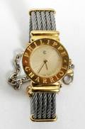 050233 PHILIPPE CHARRIOL GOLD PLATED  STEEL WATCH