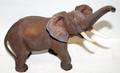 040256 AYNSLEY PORCELAIN ELEPHANT H 88 L 6