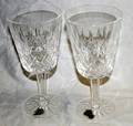 032135 WATERFORD LISMORE CUT CRYSTAL WATER GOBLETS