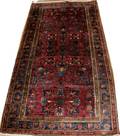 031313 HAMADAN ORIENTAL RUG C1900 68x35