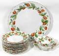 021333 SAXE PORCELAIN DESSERT PLATES PLATTER  BOWL