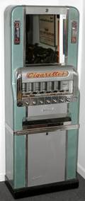 020288 NATIONAL 25 CIGARETTE VENDING MACHINE H 62