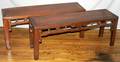 070235 ORIENTAL STYLE TEAKWOOD BENCHES L 46