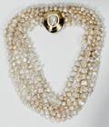 062261 OPERA LENGTH LARGE FRESH WATER PEARL NECKLACE