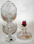 061363 VENETIAN BLOWN GLASS COLOGNE BOTTLE 1