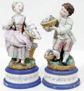 032176 FRENCH CHANTILLY BISQUE FIGURINES 19TH C