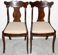 031359 AMERICAN EMPIRE MAHOGANY SIDE CHAIRS 2