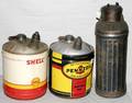 020305 SHELL PENNZOIL  SOHIO OIL CANS