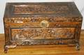 070275 CHINESE CAMPHOR WOOD CHEST H 19 L 35 D 17