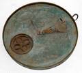 062304 PERSIAN BRASS ASTROLABE DIA 66