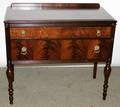 061402 BERKEY  GAY MAHOGANY TWODRAWER SERVER