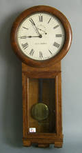 Seth Thomas oak wall regulator 2 clock