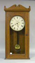 Seth Thomas oak regulator clock