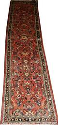 022248 SAROUK WOOL PERSIAN RUNNER 133x32