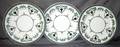 021427 ROYAL WORCESTER PORCELAIN DINNER PLATES