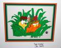 021400 JIM DAVIS PRODUCTION CEL GARFIELD  ODIE