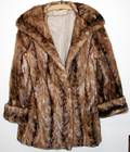 020337 HANDOV LADIES SILVER MINK FUR JACKET
