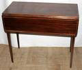 020353 HEPPLEWHITE STYLE MAHOGANY PEMBROKE TABLE