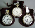 Two Hamilton 21jewel open face pocket watches