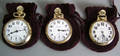 Three Hamilton 21jewel open face pocket watches including a 10K gold filled Wadsworth and 2 others