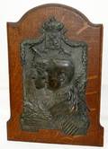 062350 F GALLY ROYAL FAMILY BRONZE PLAQUE 191415