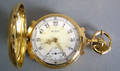 Elgin 18K gold 17jewel closed face pocket watch with BW Raymond movement