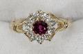 052366 50 CT RUBY  DIAMOND RING