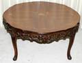 042316 LOUIS XV STYLE COFFEE TABLE C 1930 H 17