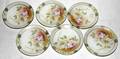041531 GERMAN HAND PAINTED PORCELAIN PLATES