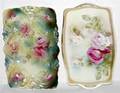 041520 RS PRUSSIA  OTHER GERMAN PORCELAIN TRAYS