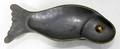 040400 CHINESE PEWTER FISH FORM DISH C 1900 L 17