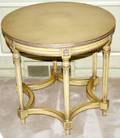 032249 PROVINCIAL STYLE LAMP TABLE H 25 DIA 26