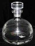 020384 CONTEMPORARY STYLE GLASS SHIPS DECANTER