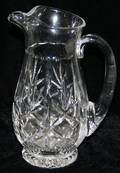 020373 STEWART CRYSTAL PITCHER H 8 34