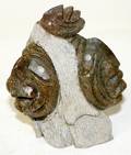 061498 INUIT CARVED STONE SCULPTURE RICHARD WILLIAMS