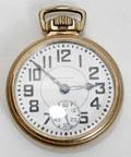 060359 WALTHAM VANGUARD GOLD FILLED POCKET WATCH