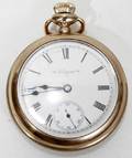 060352 ELGIN NATL GOLD PLATE POCKET WATCH