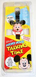 040433 MICKEY MOUSE TALKING TIME DIGITAL WRIST WATCH