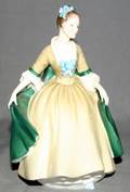 031457 ROYAL DOULTON PORCELAIN FIGURE ELEGANCE