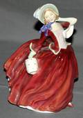 031475 ROYAL DOULTON PORCELAIN FIGURE AUTUMN BREEZES