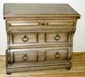060403 THOMASVILLE PECAN WOOD COMMODE H 27 W 30