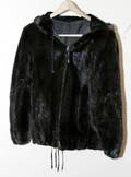 052437 MINK JACKET W ZIPPER
